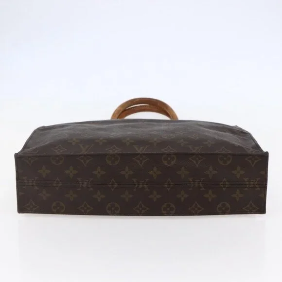 LOUIS VUITTON Monogram Sac Plat Hand Bag